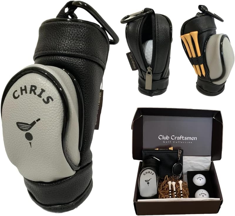 Personalized Mini Golf Ball Bag for Golf Lovers