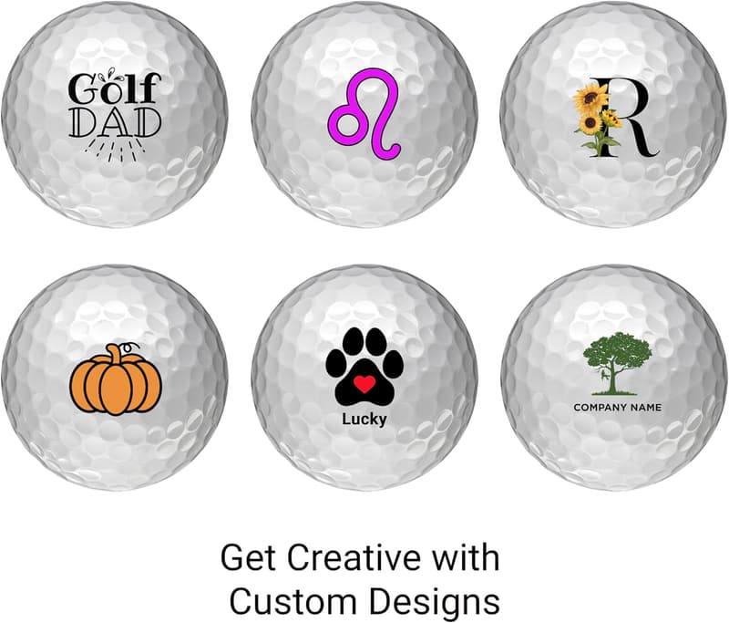 Personalized Golf Balls - Custom Picture, Logo, Text