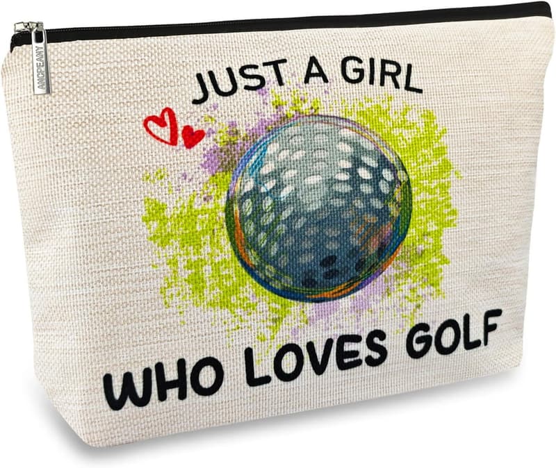 Funny Golf Makeup Bag for Women – Personalized Golf Gifts