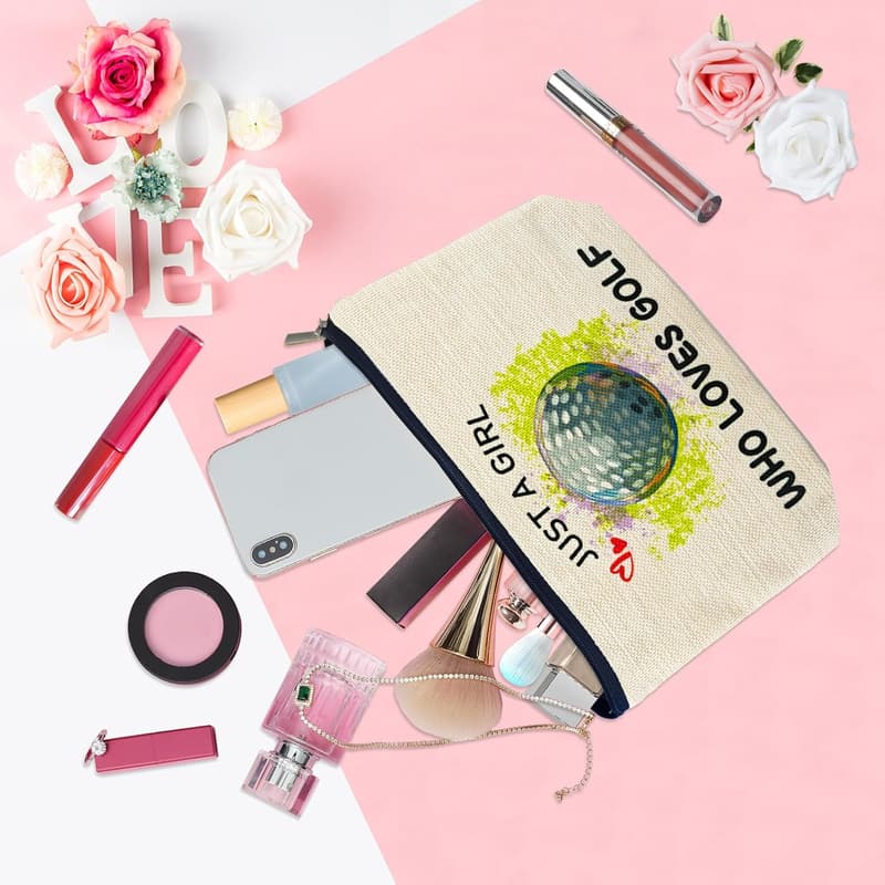 Funny Golf Makeup Bag for Women – Personalized Golf Gifts