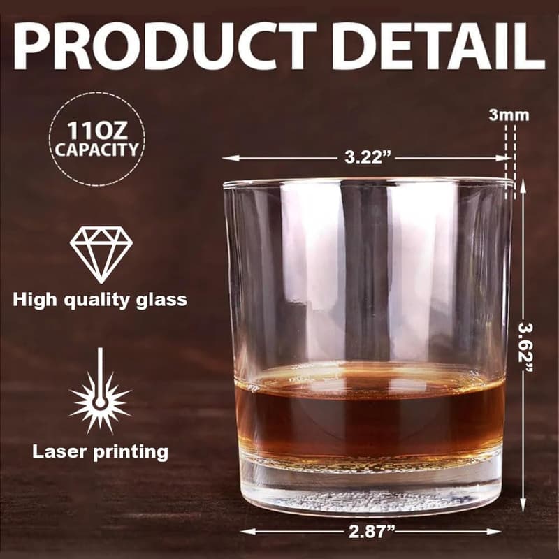 Golfers Whiskey Glass - I Play Golf I Drink Personalized Gift