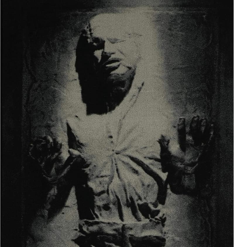 Star Wars Han Solo Carbonite Area Rug | 32 x 72 Inches