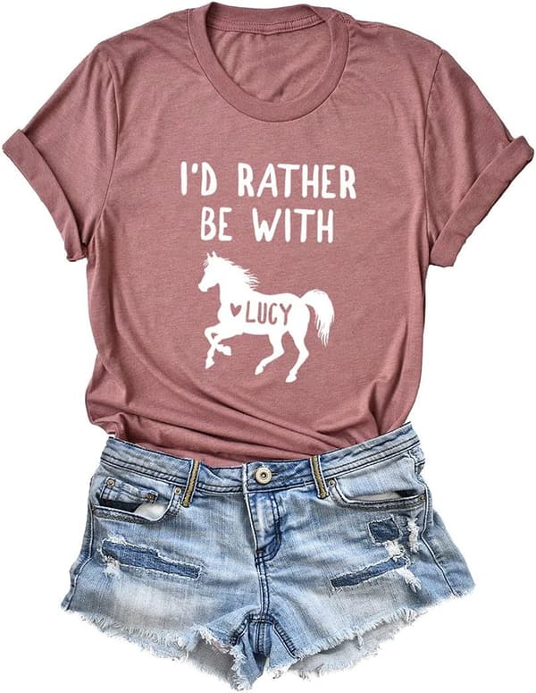 Funny Horse Lover T-Shirt: 