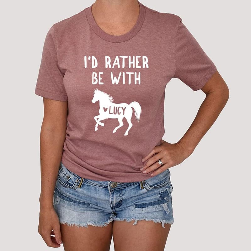 Funny Horse Lover T-Shirt: 