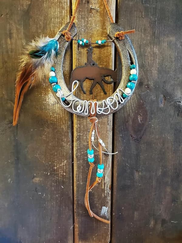 Personalized Horseshoe Decor for Horse Lovers