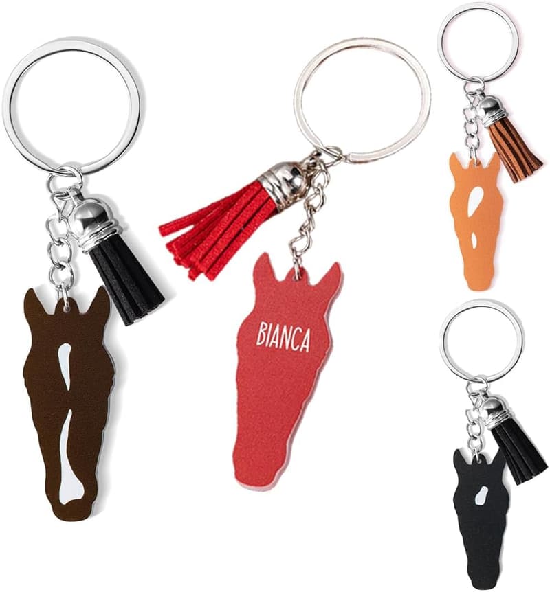 Personalized Horse Marking Keychain for Horse Lovers