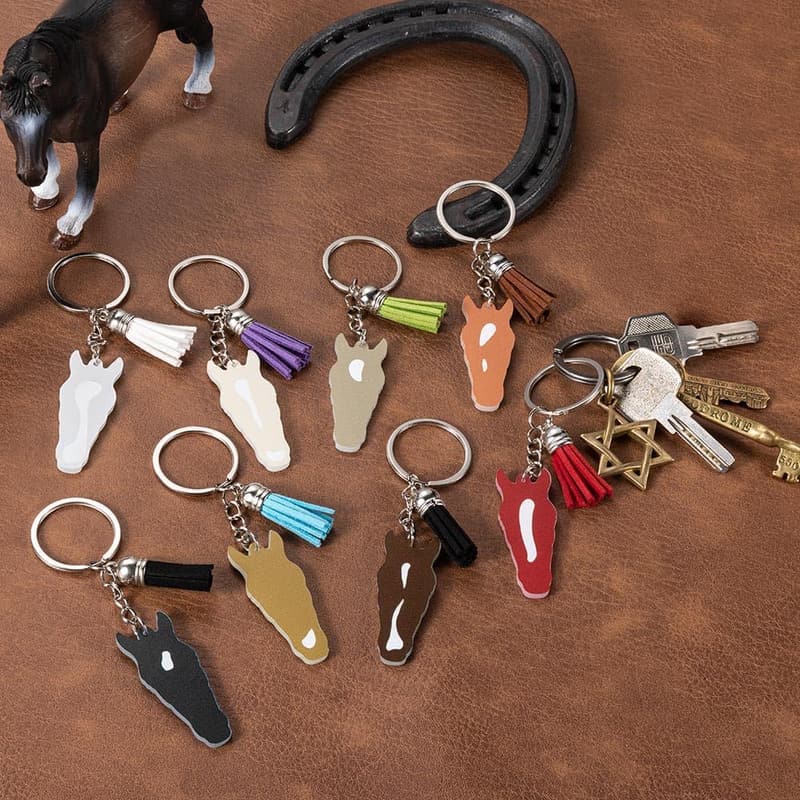 Personalized Horse Marking Keychain for Horse Lovers