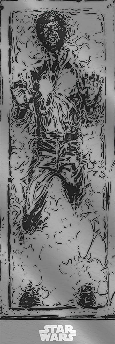 Star Wars Return of The Jedi Door Poster - Han Solo in Carbonite