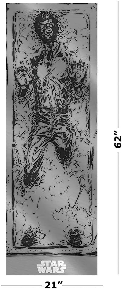Star Wars Return of The Jedi Door Poster - Han Solo in Carbonite