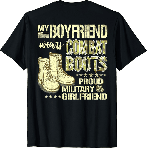 Military Girlfriend Gift T-Shirt - 