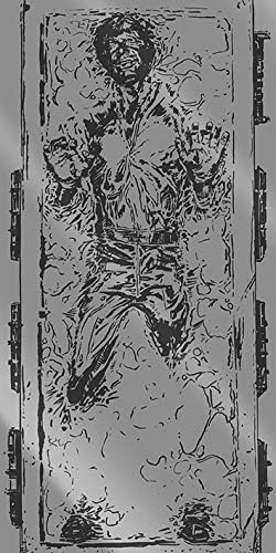 Star Wars Han Solo Carbonite Canvas Print, 50 x 100 cm