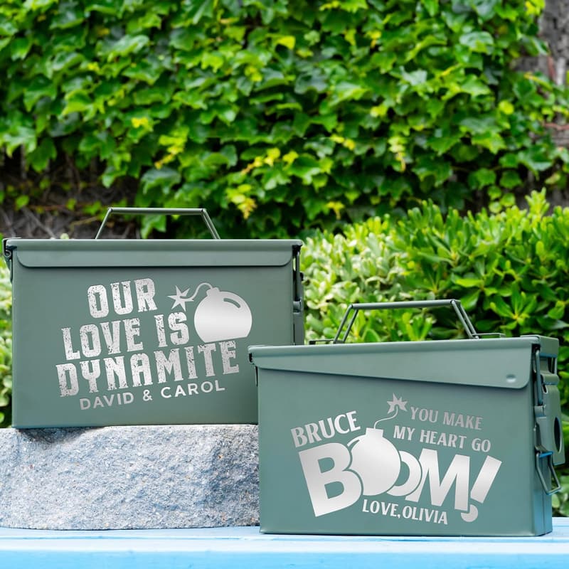 Personalized Ammo Can with Name - Gift for Him