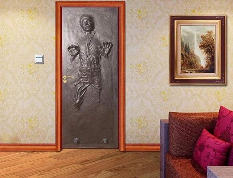 Han Solo Carbonite Wall Sticker - Self-Adhesive Mural