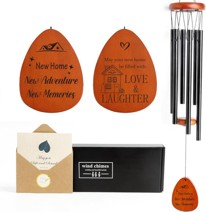Personalized Wind Chimes for New Homeowners & Couples