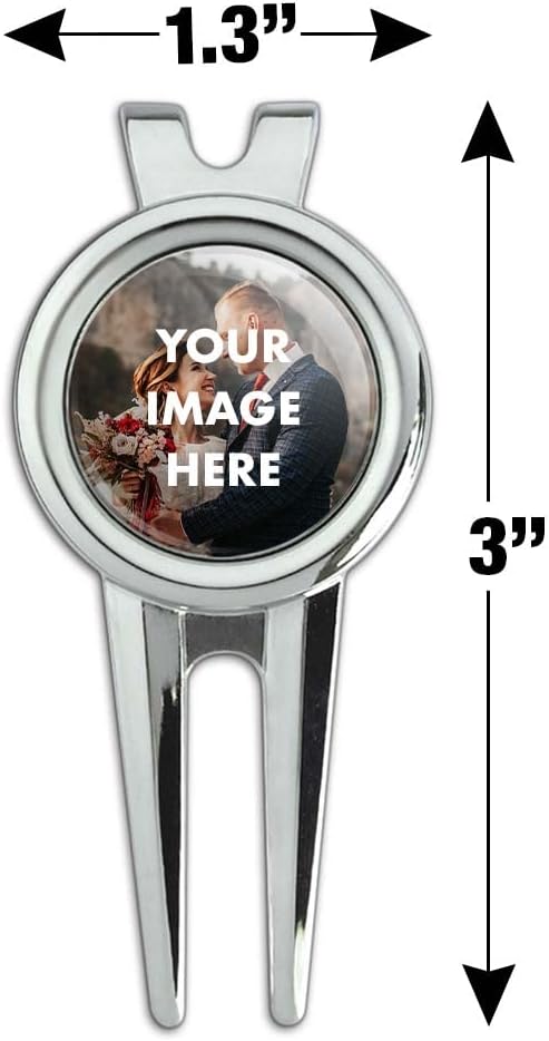 Personalized Golf Divot Repair Tool - Custom Image
