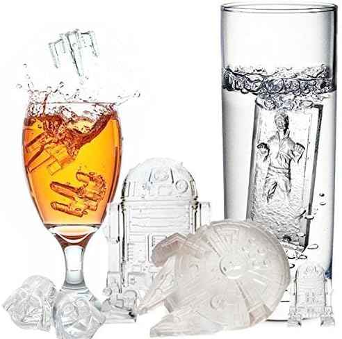 Star Wars Silicone Ice Cube Molds - Set of 7 for Desserts