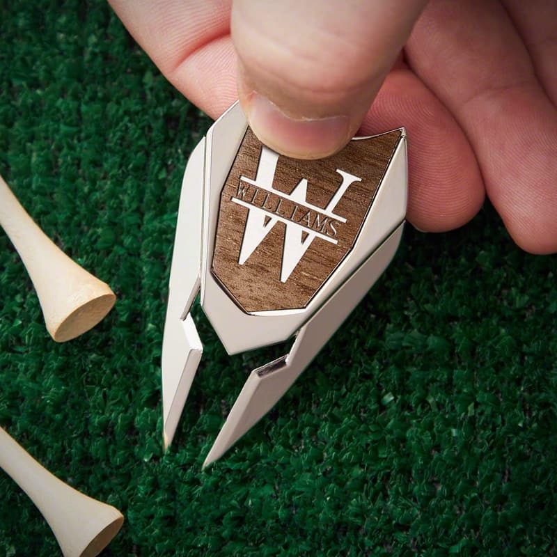 Custom Divot Tool with Ball Marker for Golf Enthusiasts