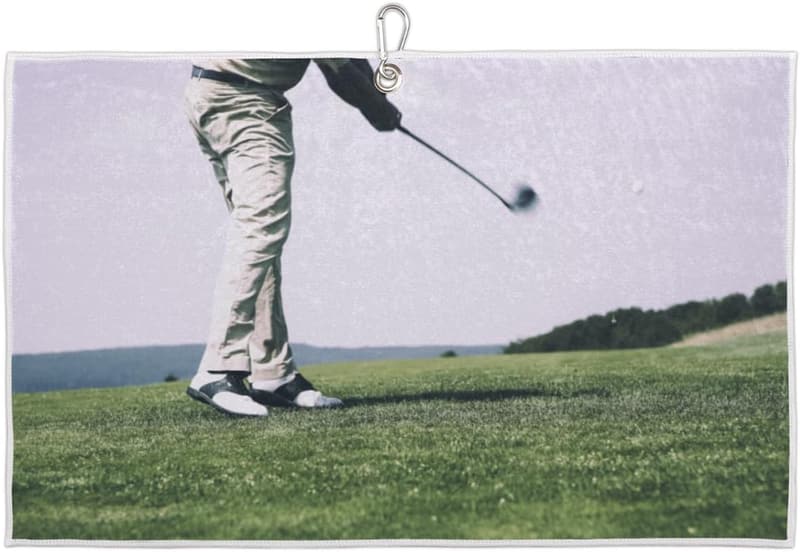 Personalized Golf Towels with Custom Photo & Team Logo