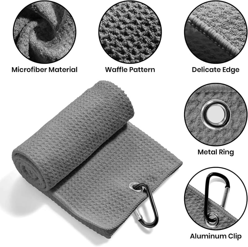 Custom Golf Towel with Photo/Text - 16