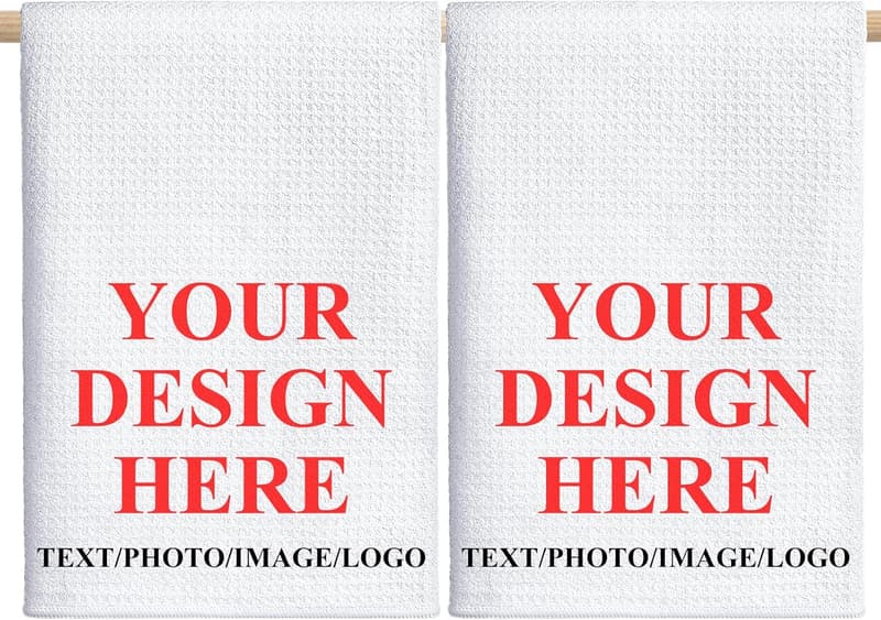 Personalized Highly Absorbent Golf Towels with Logo - 15.7