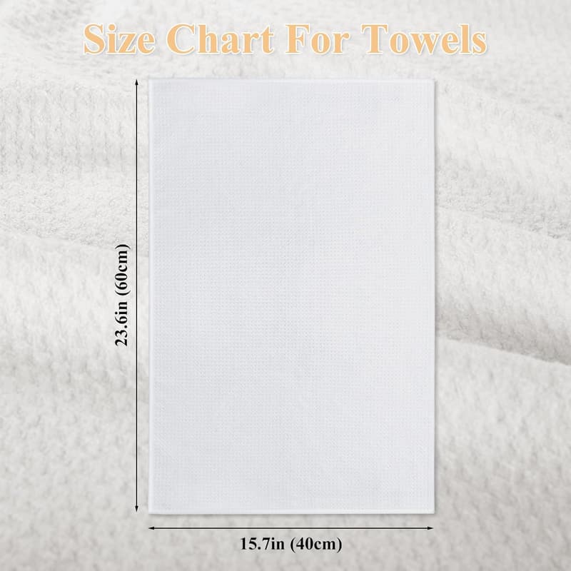 Personalized Highly Absorbent Golf Towels with Logo - 15.7