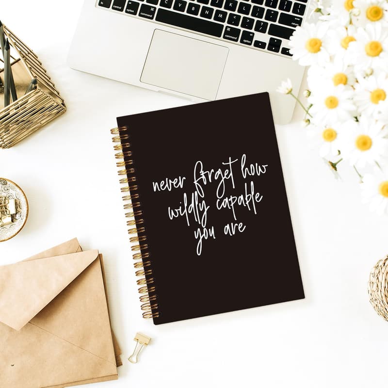 Employee Appreciation Inspirational Notebook for Coworkers