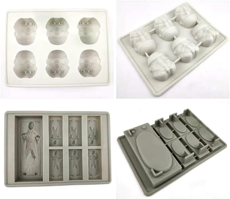 Star Wars Silicone Molds Set for Chocolate and Baking (8 pcs)