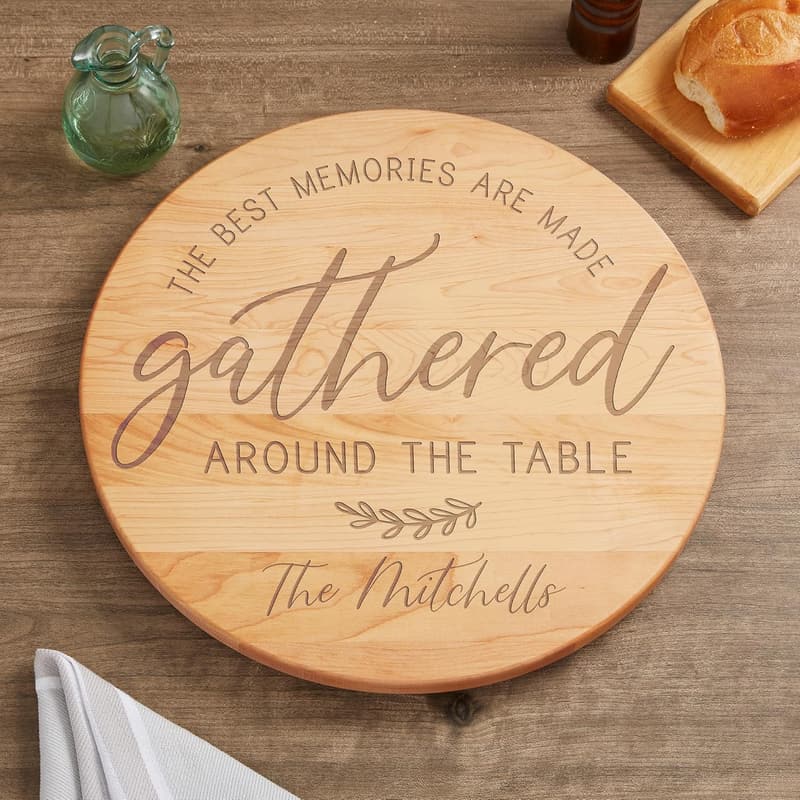 Thanksgiving Engraved Lazy Susan - 15