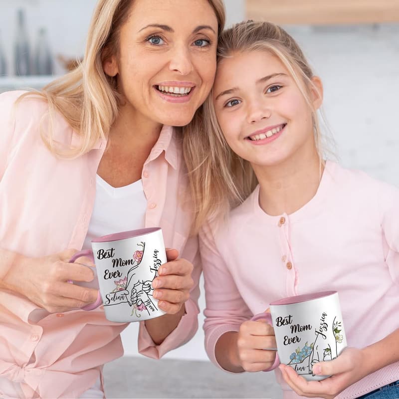 Personalized 11oz Mom Mug - Best Gift for Mother's Day