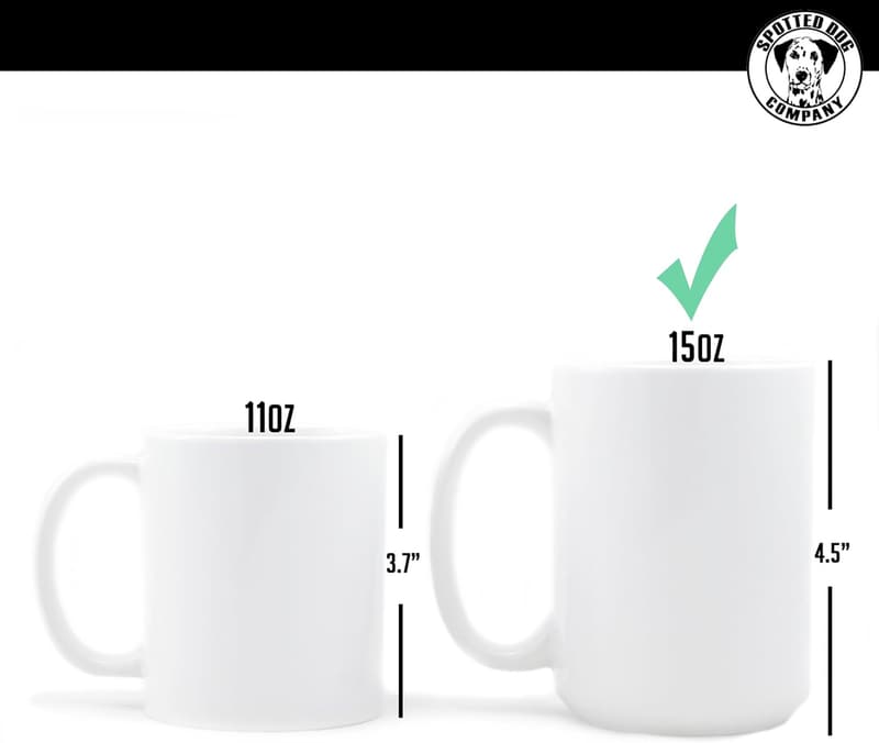 Personalized Mother's Day Ceramic Coffee Mug, 15 oz