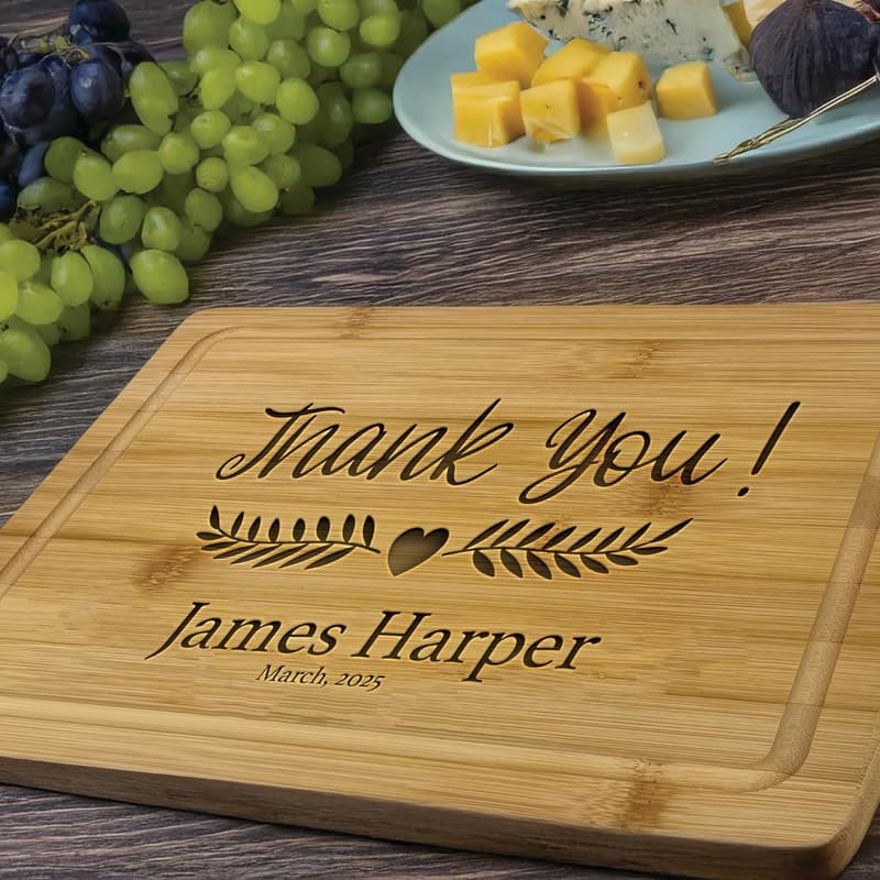 Personalized Cutting Board - Farewell Gift for Coworkers