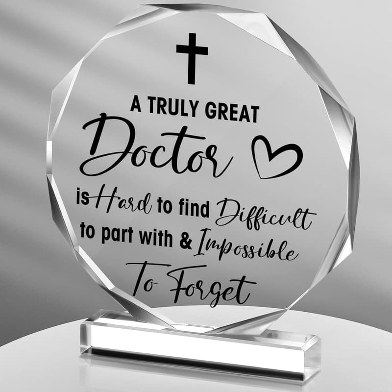 Doctor Retirement Gift | Medical Appreciation Plaque Decor