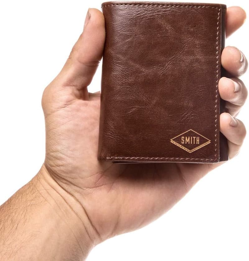 Personalized Trifold Wallet with ID & Card Slots