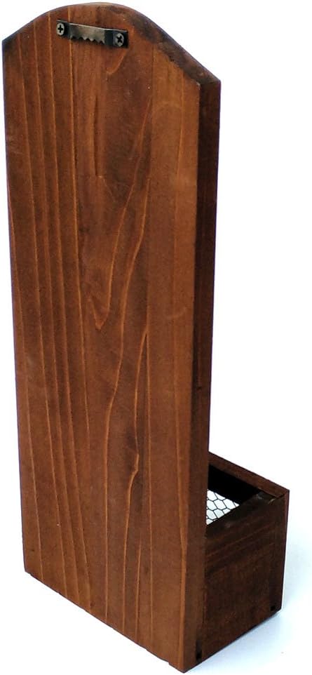 Rustic Walnut Wall-Mounted Bottle Opener - Groomsman Gift
