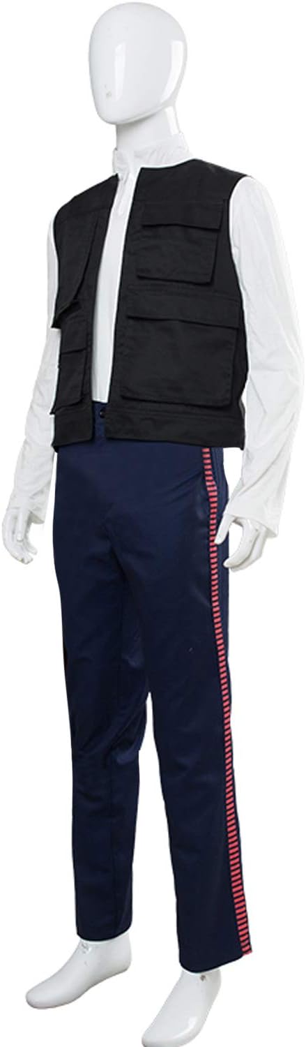 Men's Halloween Cosplay Costume Set - Vest & Pants