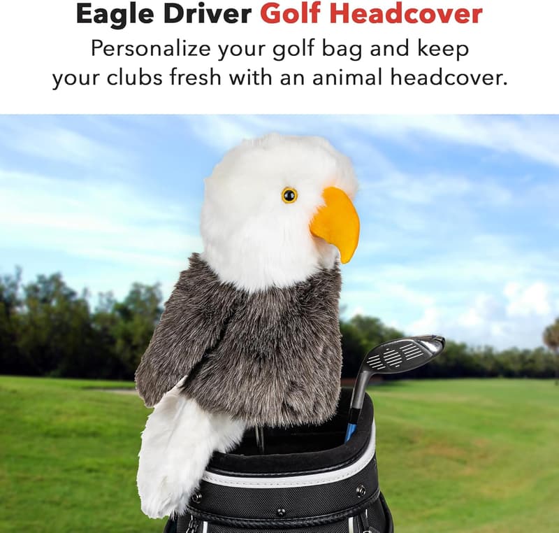 Eagle Driver Headcover - Premium Funny Golf Club Cover