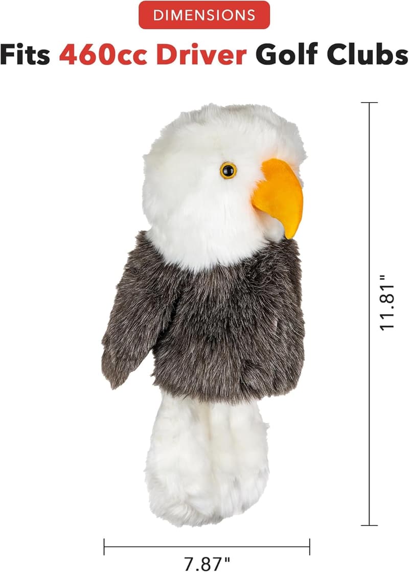 Eagle Driver Headcover - Premium Funny Golf Club Cover