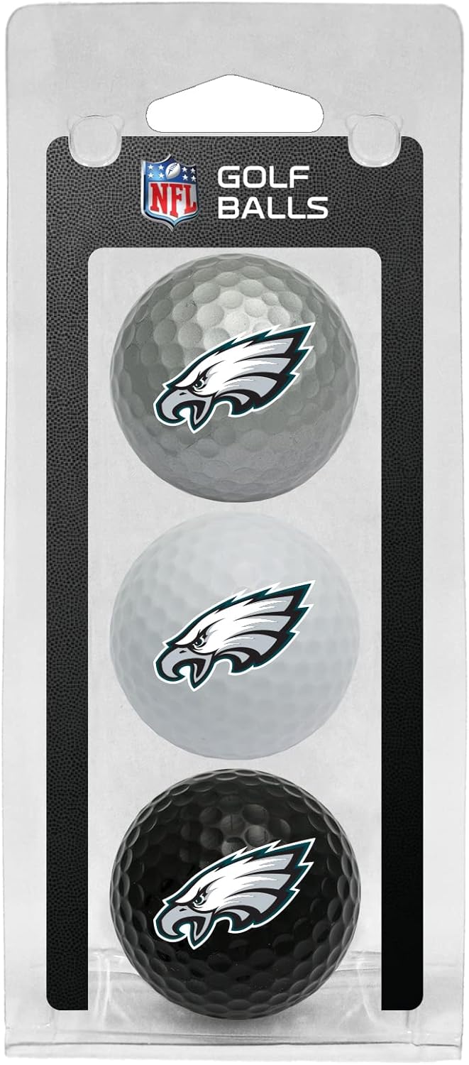 NFL Team Golf Balls, 3-Pack with Full Color Imprint