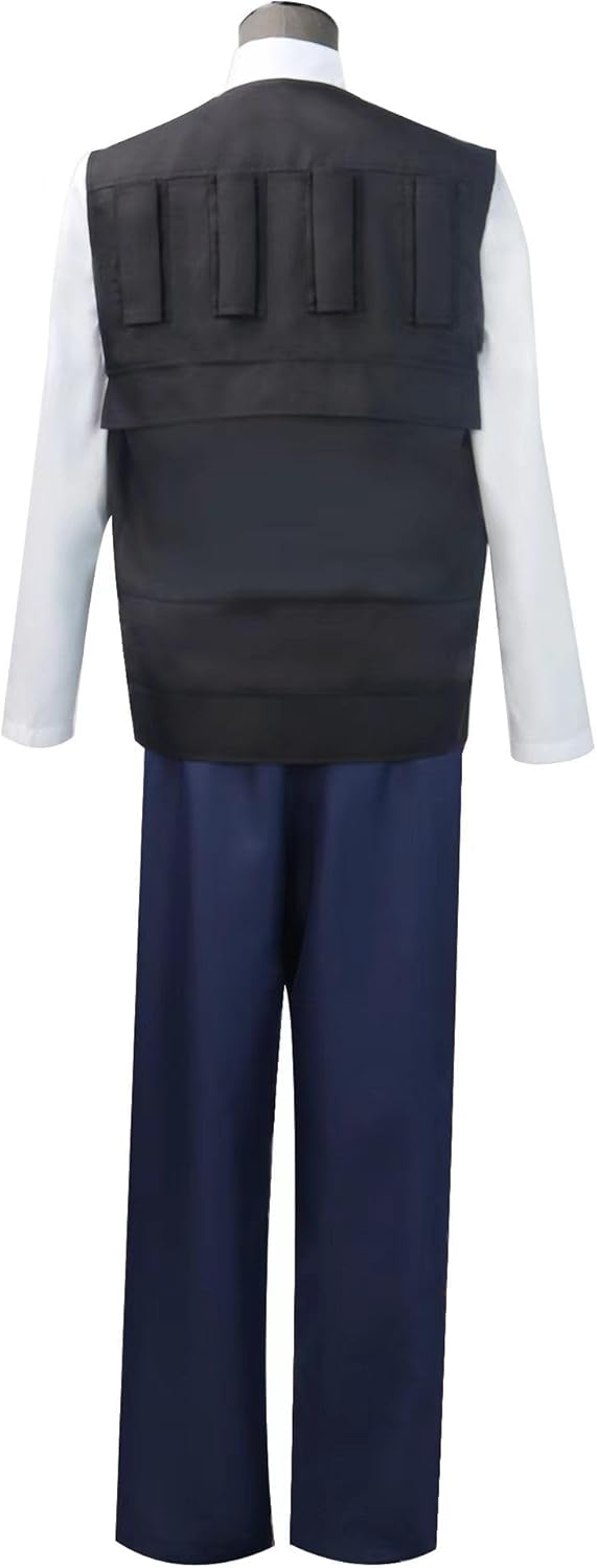 Men's Han Solo Cosplay Costume Set with Vest and Pants
