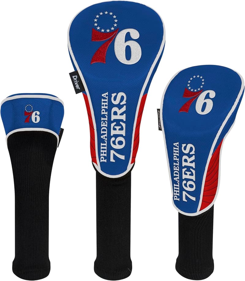 NBA Team Effort Unisex Golf Headcovers Set of 3