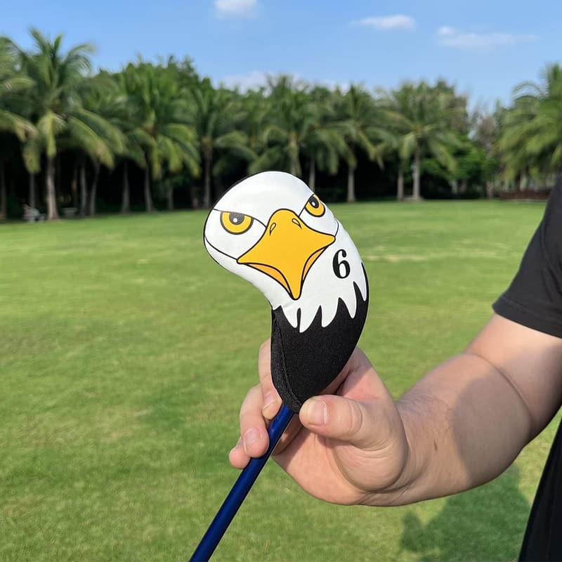 Golf Club Headcovers Set - Lightweight Neoprene Case for Dads