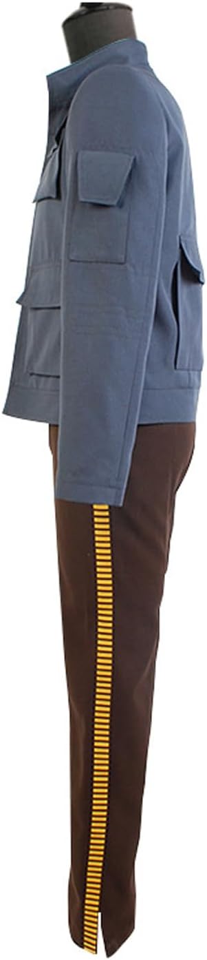 Han Solo Costume Set for Men - Vest, Jacket, Shirt & Pants