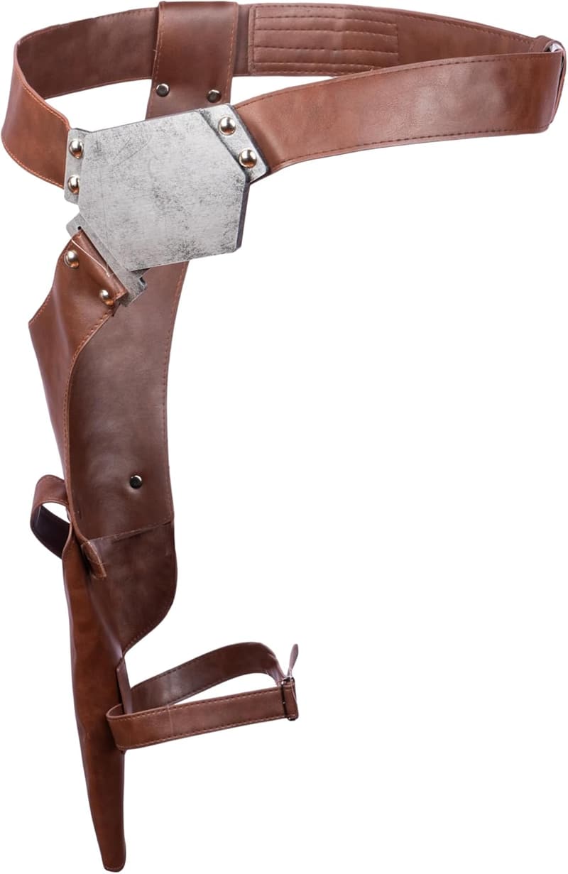 Halloween Costume Belt with Blaster Holster for Men