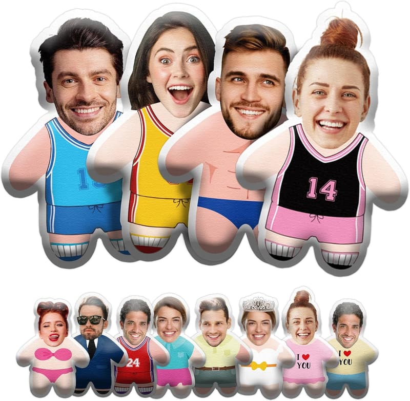 Personalized Photo Body Pillow for Pet Memorial Gifts