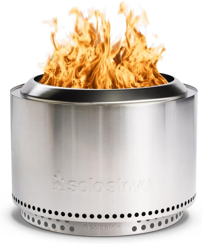 27-Inch Smokeless Fire Pit for Outdoor Gatherings