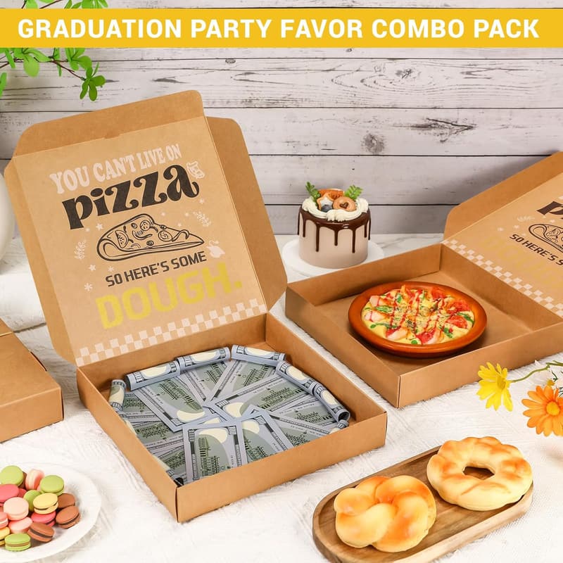 Graduation Pizza Box Money Holder for Class of 2025