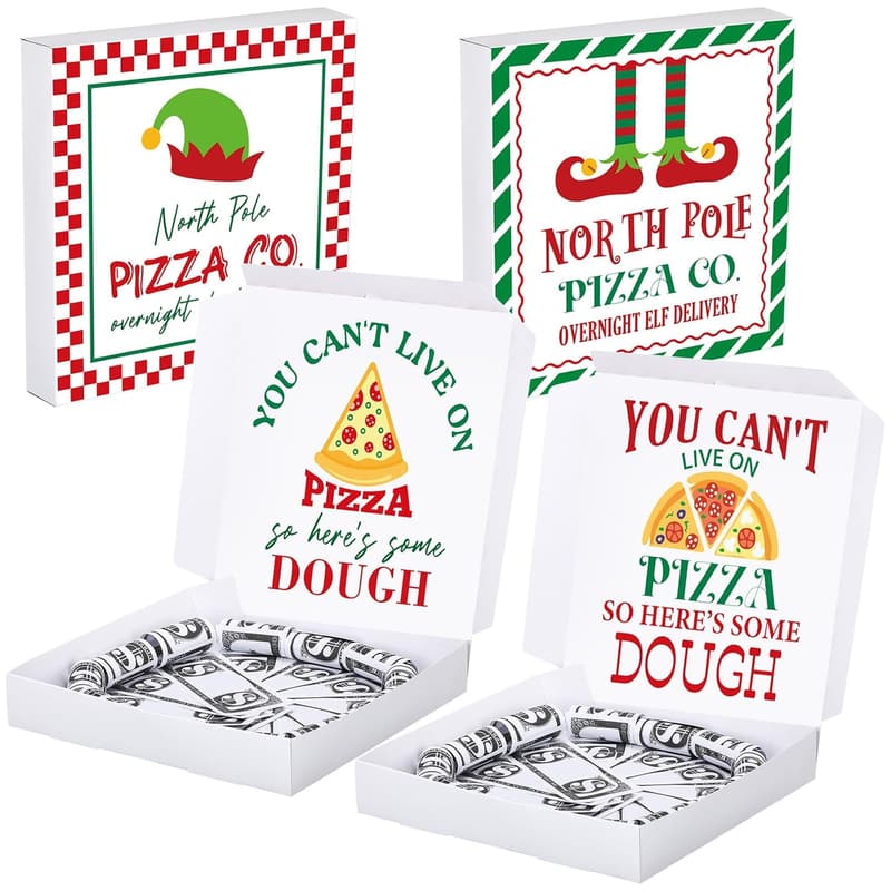 Funny Pizza-Shaped Money Box - 2 Pcs for Christmas & Birthdays
