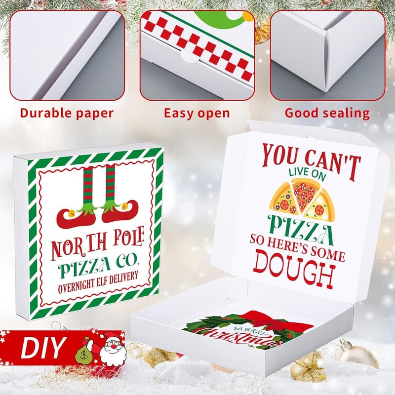 Funny Pizza-Shaped Money Box - 2 Pcs for Christmas & Birthdays