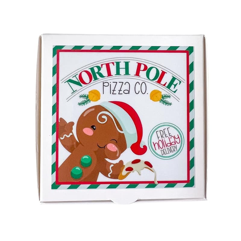 Christmas Funny Money Holder - Mini Pizza Box Gift Card Envelopes