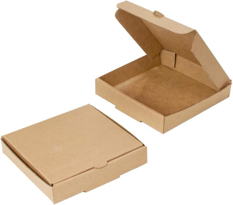 Kraft Brown Mini Pizza Boxes - 5